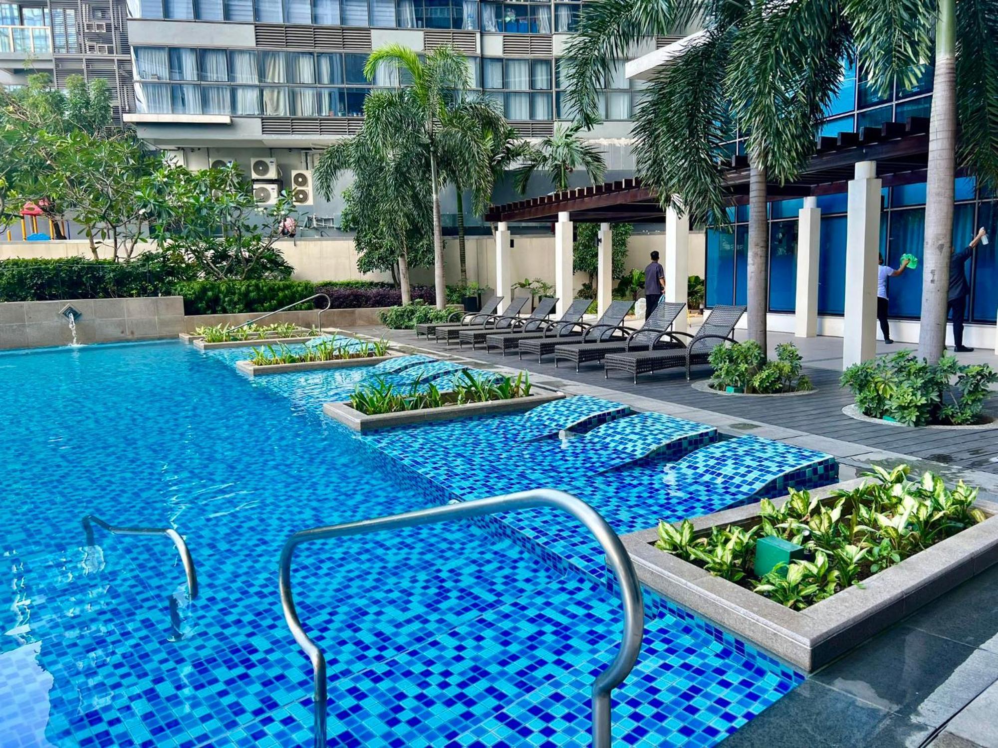 Hotel Vibe Condo At Uptown Parksuites Bgc 达义 外观 照片